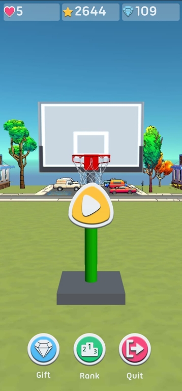 篮球3D射击
