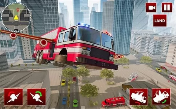 飞行消防卡车模拟器