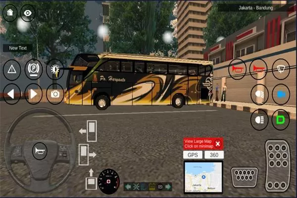 3D模拟公共汽车站
