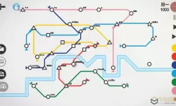 模拟地铁伦敦布局图
