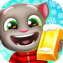 汤姆猫跑酷破解版无限金币鞭炮(Talking Tom Gold Run)游戏手机版